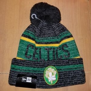 Celtics NBA snow days knit Boston celtics
